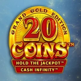20 Coins Grand Gold Edition logo – Slots by Wazdan at Lucky 7 Casino