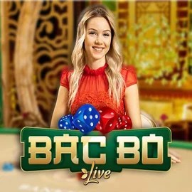 Bac Bo slot icon by Evolution, available at Lucky 7 Casino