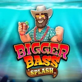 Bigger Bass Splash slot logo by Pragmatic Play at Lucky 7 Casino