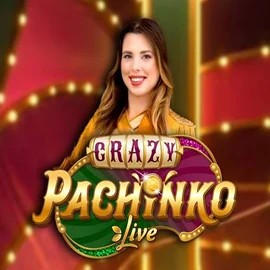 Crazy Pachinko game by Evolution – logo hosted on Lucky 7 Casino