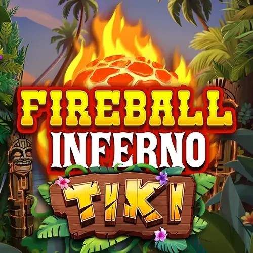 Fireball Inferno Tiki casino game by NetEnt – featured logo at Lucky 7 Casino