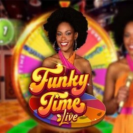 Live Casino logo of Funky Time from Evolution at Lucky 7 Casino